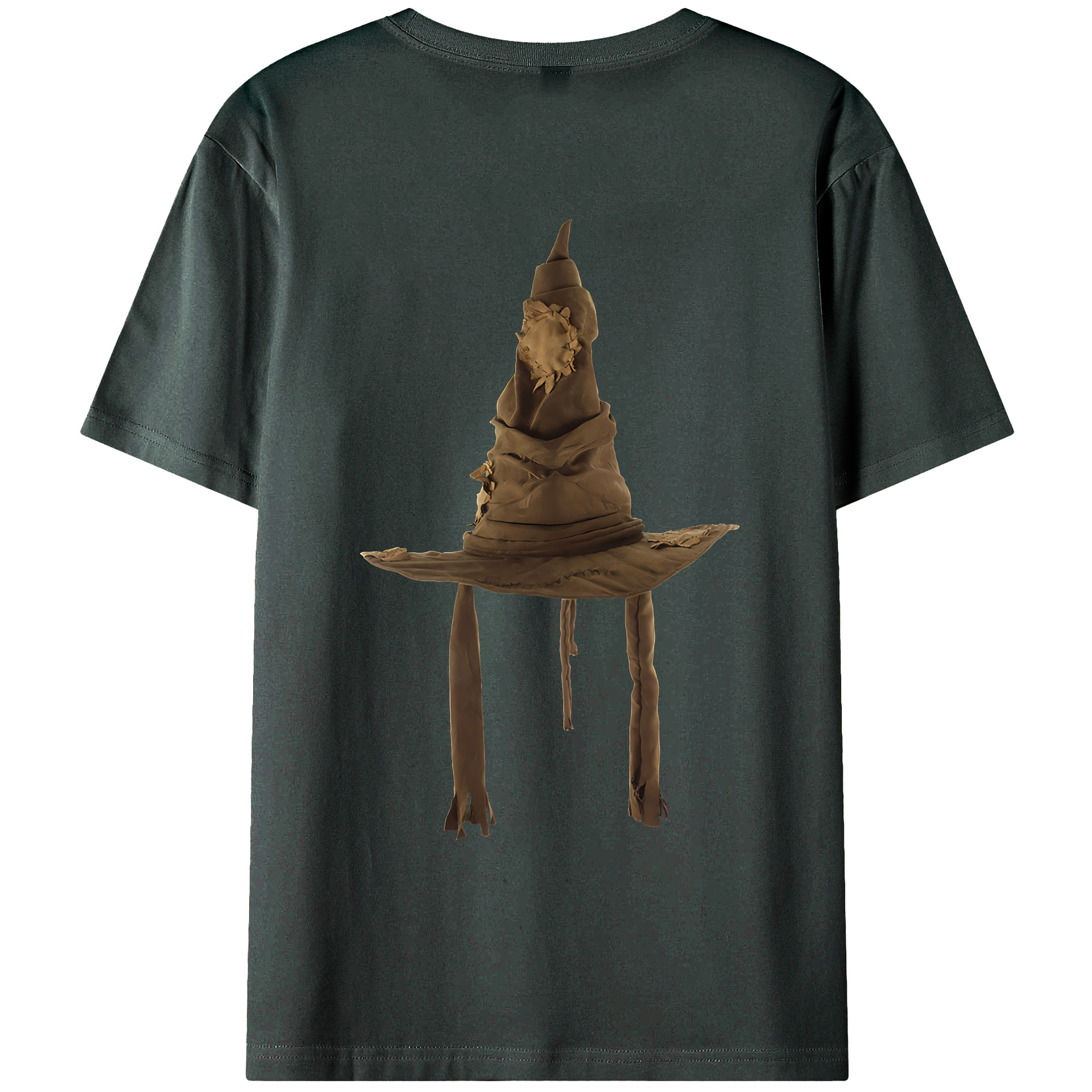 （画像用） Harry Potter ハリー・ポッターシリーズ 綿100％ メンズ半袖Tシャツ（バックプリント） 通気性